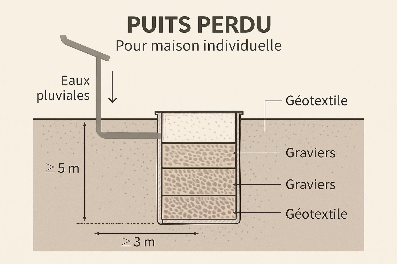 découvrez comment et pourquoi installer un puits perdu dans votre maison pour assurer une bonne gestion des eaux pluviales et prévenir les problèmes d'infiltration.