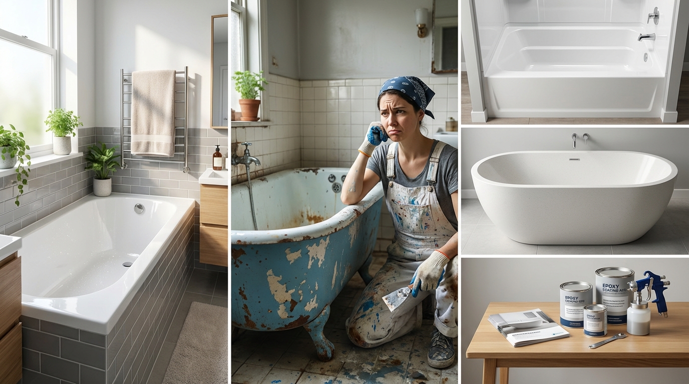 découvrez si peindre une baignoire est une bonne ou mauvaise idée, avec des avis, la tenue réelle de la peinture, et les meilleures alternatives pour rénover votre salle de bain.