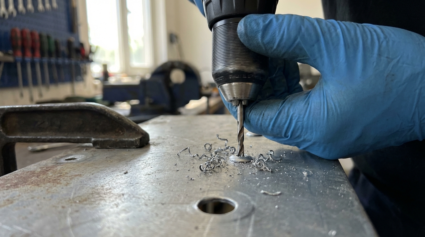 découvrez la méthode efficace pour retirer un rivet proprement sans déformer ni ovaliser le trou, assurant une réparation soignée et durable.