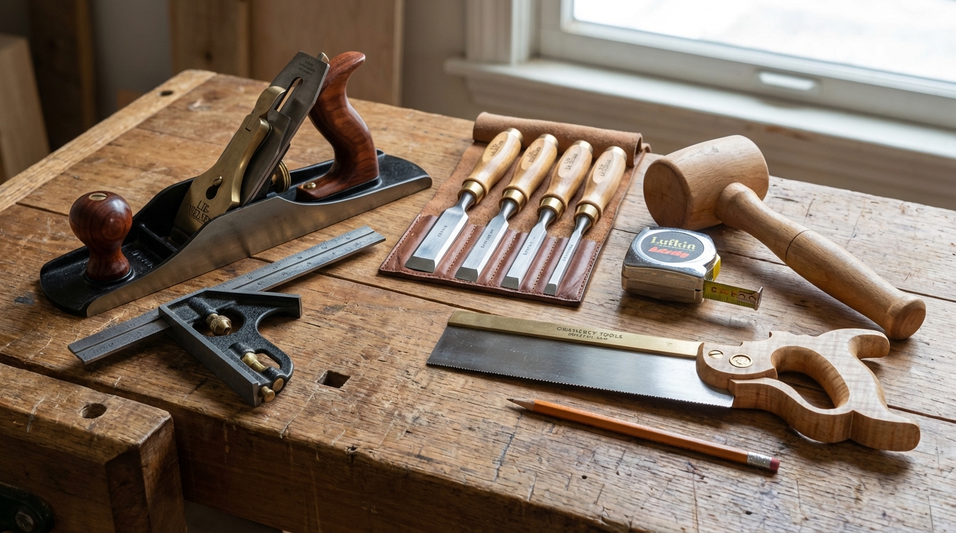 découvrez le kit minimal indispensable pour le menuisier, avec les outils essentiels pour un travail précis et de qualité.